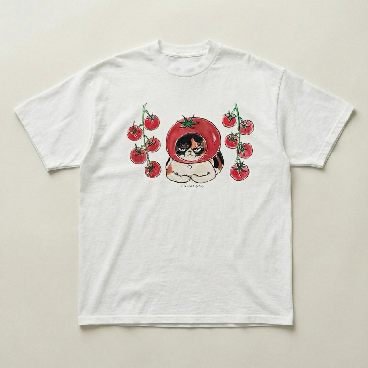 Tomato Cat standard tee