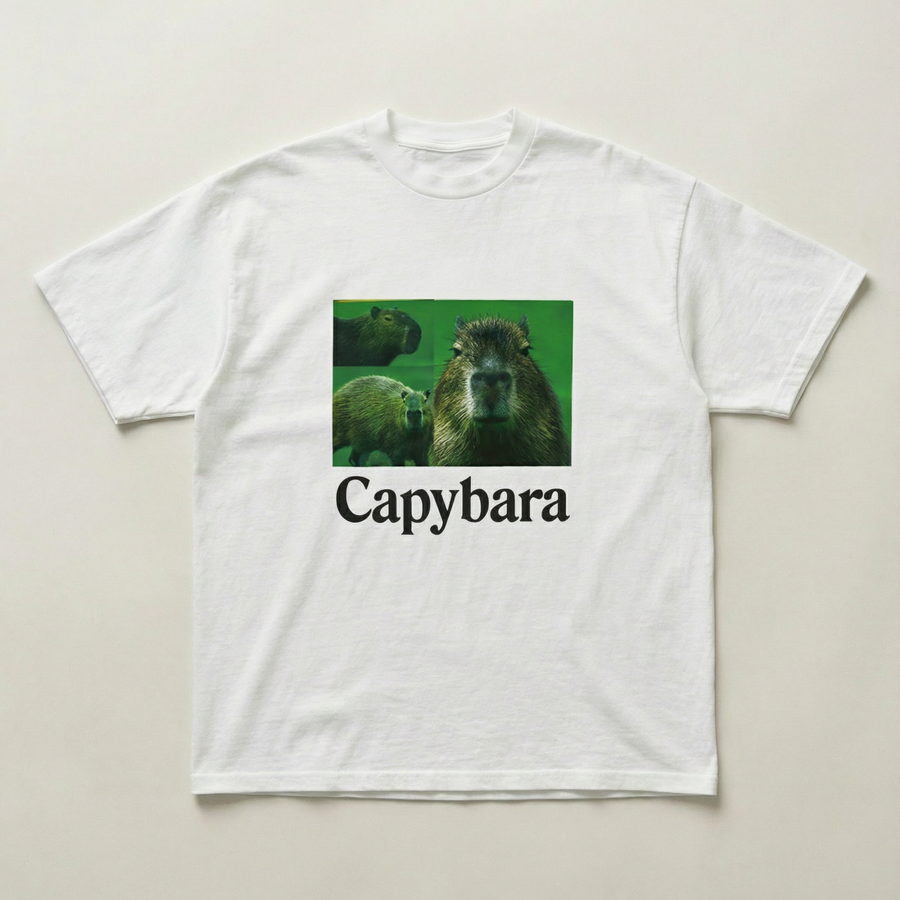 Capybara heavyweight tee