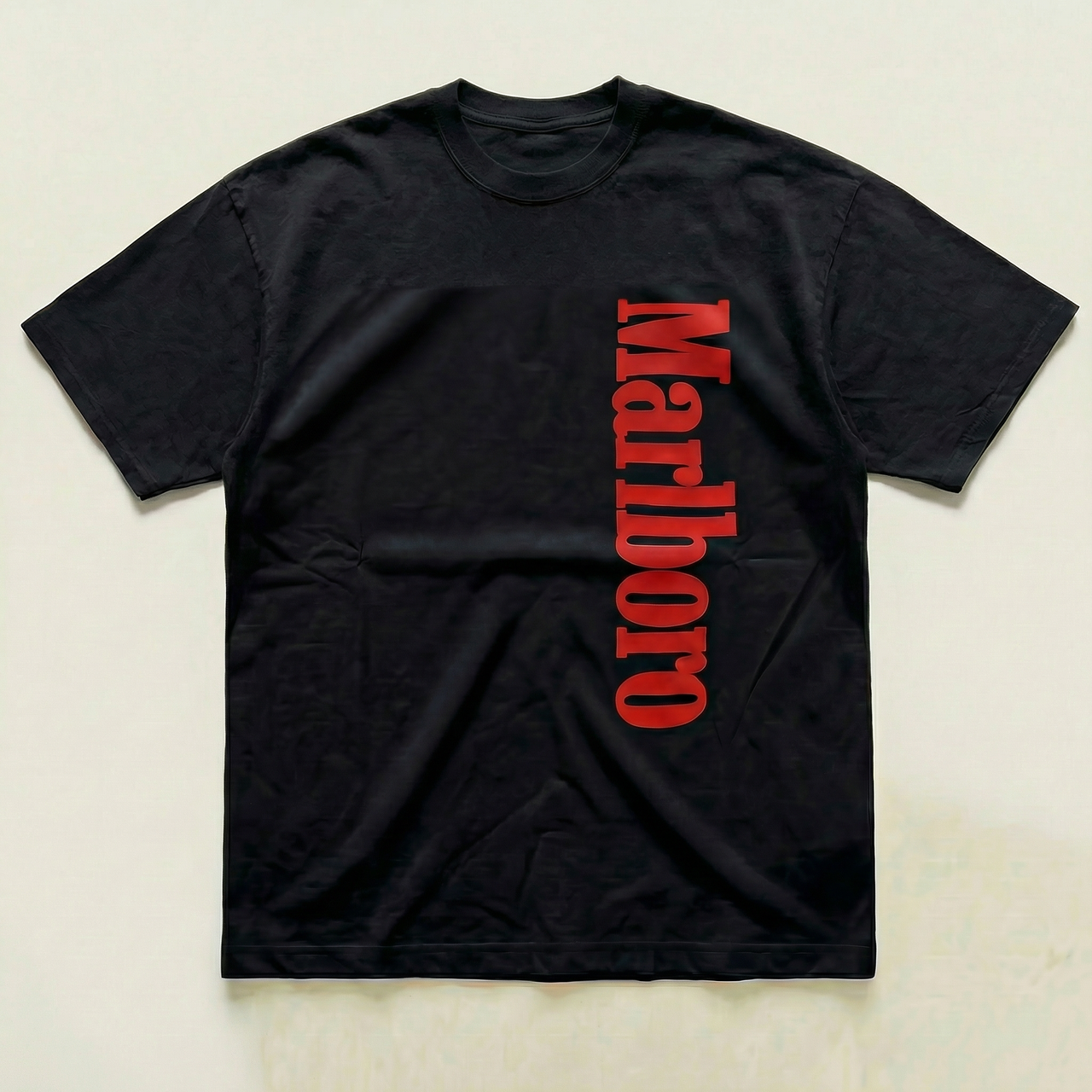 Black Marlboro heavyweight tee