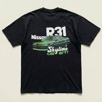 Black R31 heavyweight tee