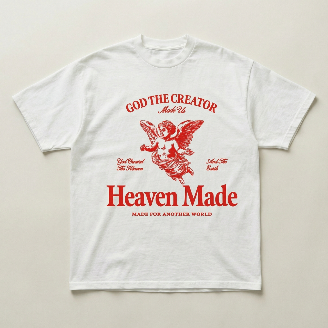 Heaven made heavyweight tee