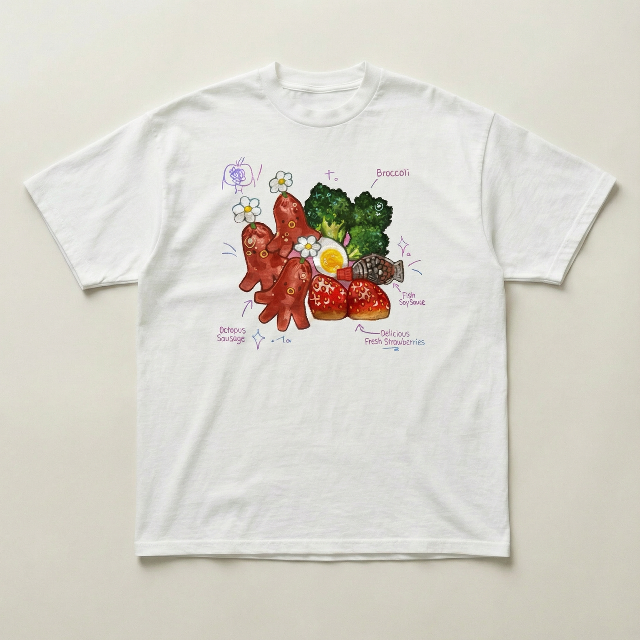 BBQ tee heavyweight tee