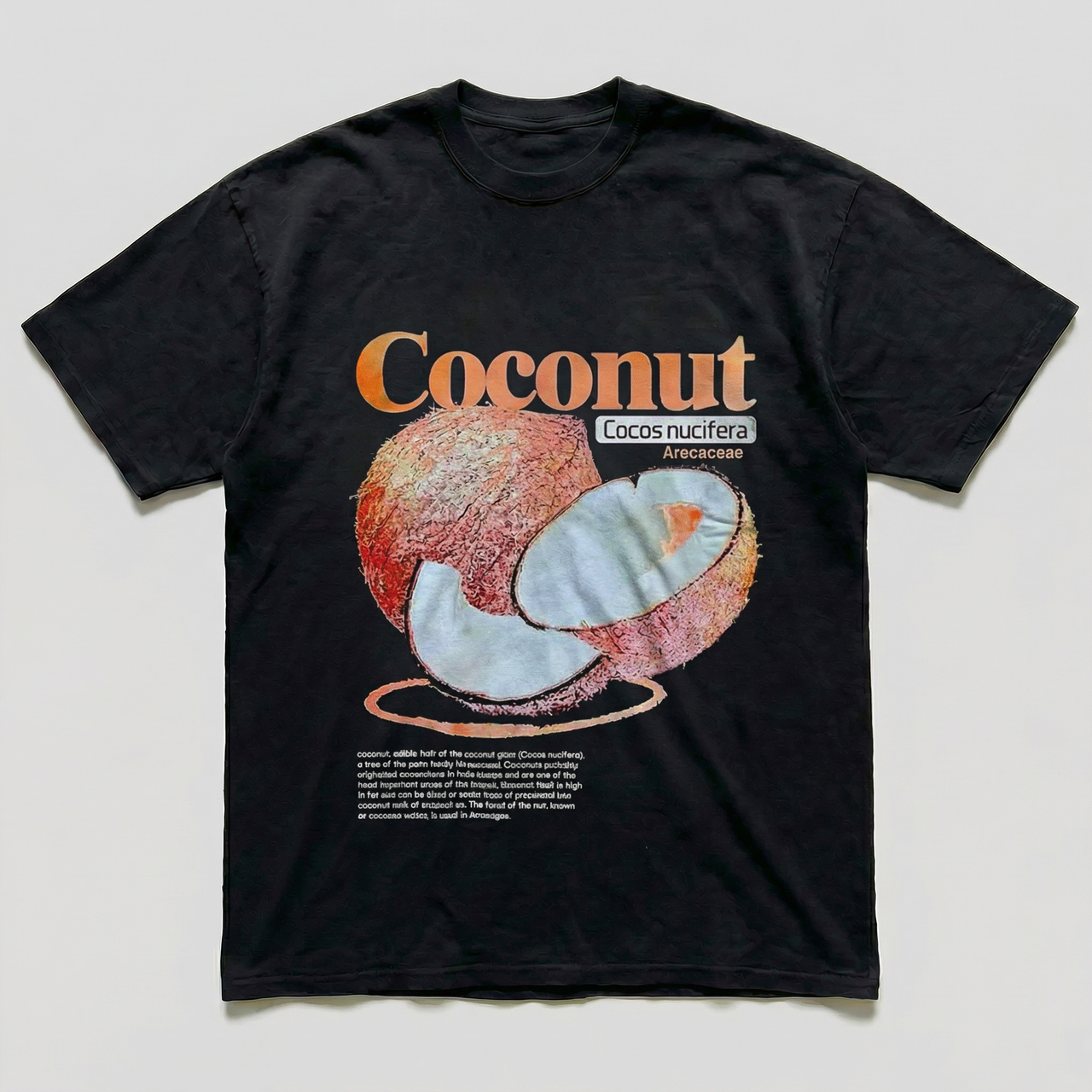 Coconut heavyweight tee