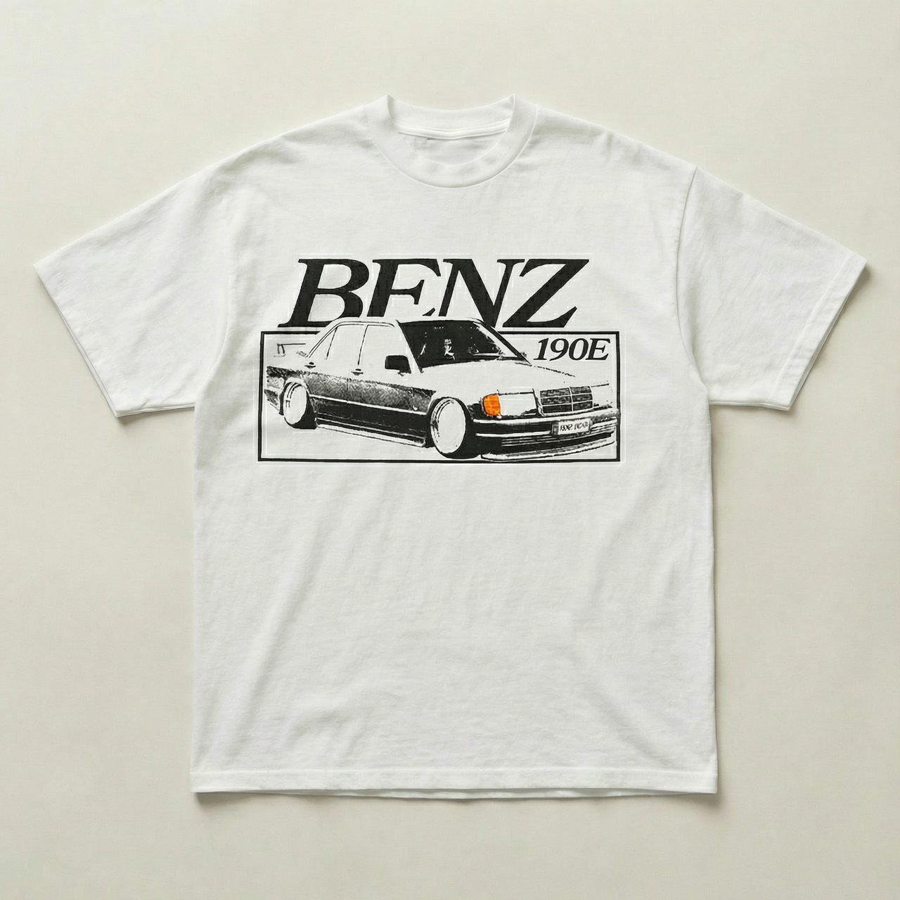 Benz 190E heavyweight tee