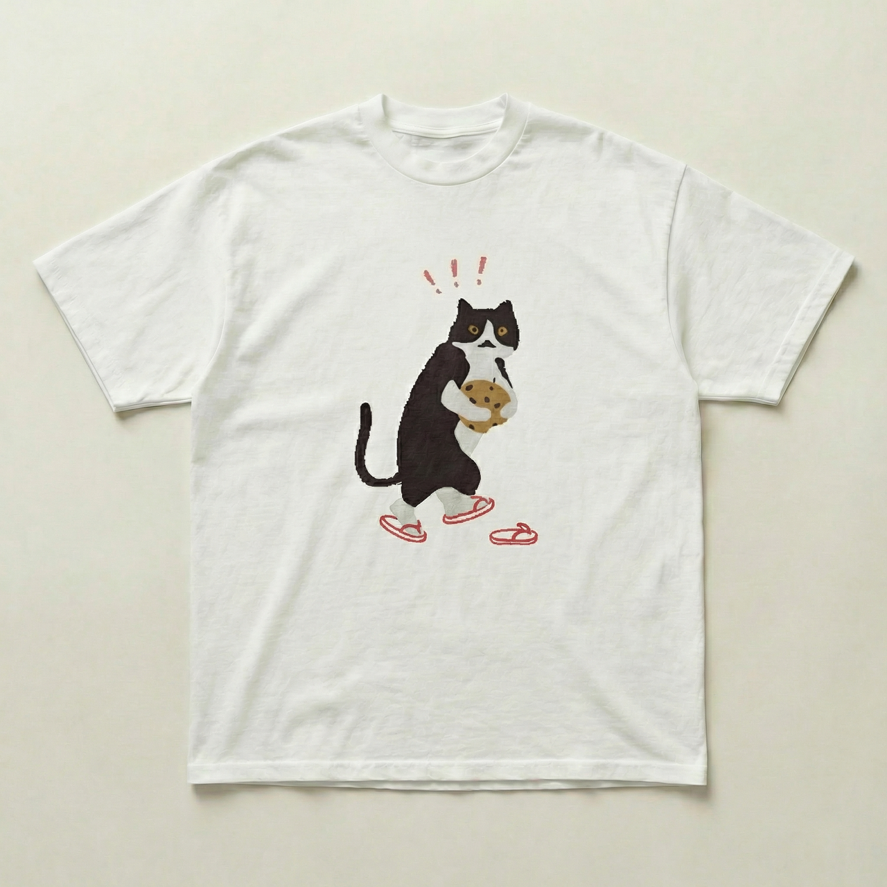 Cookie cat heavyweight tee