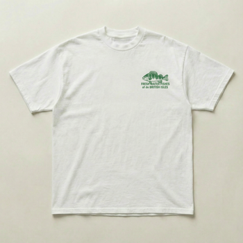 Green fish heavyweight tee