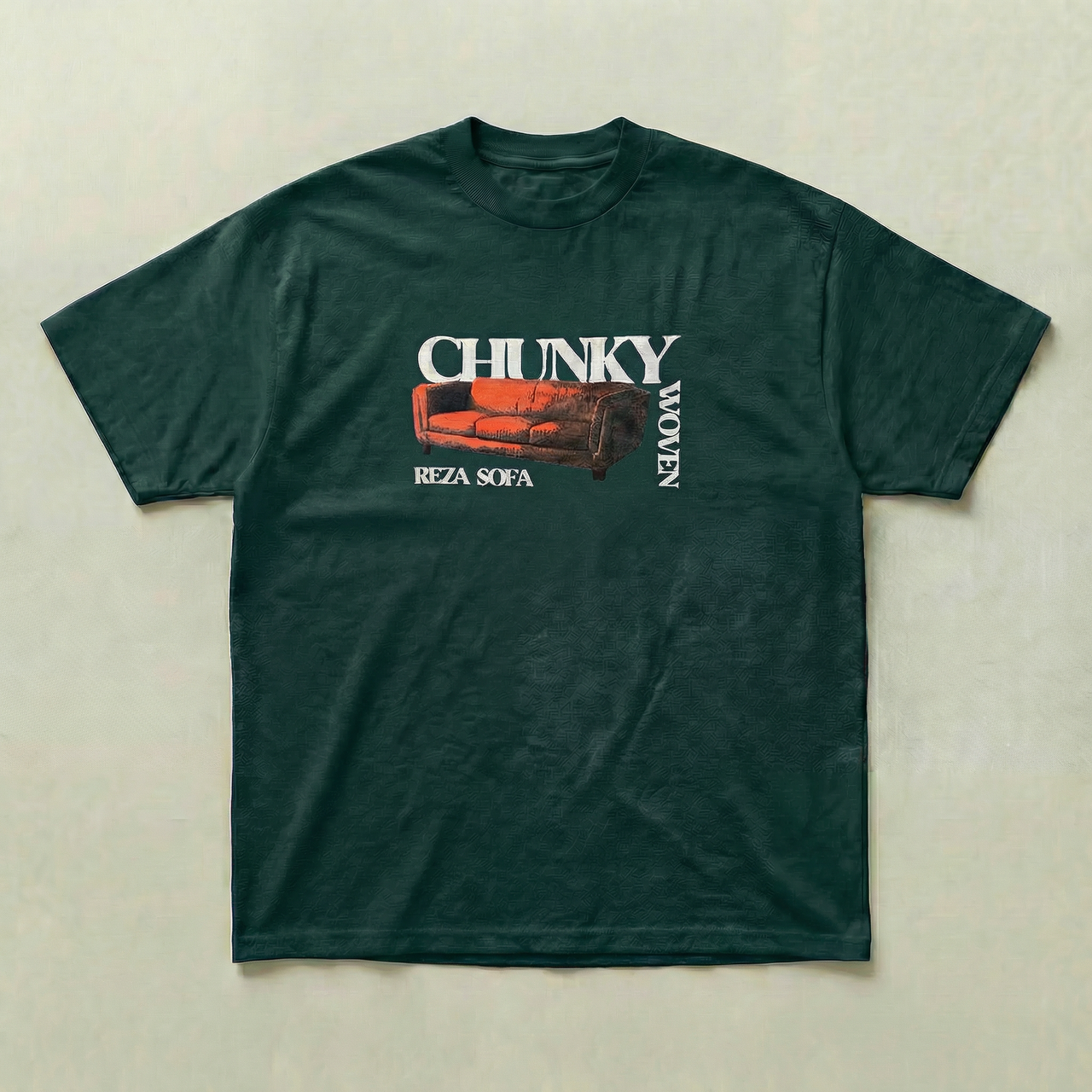 Green Chunky Heavyweight tee