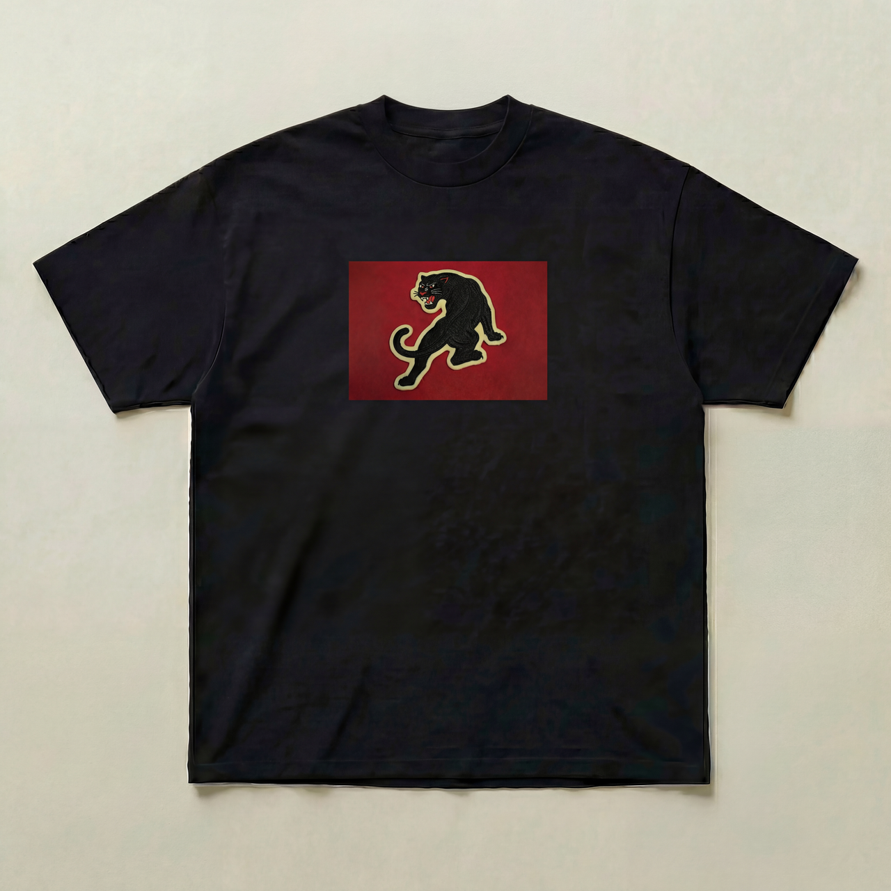 Angry panther heavyweight tee