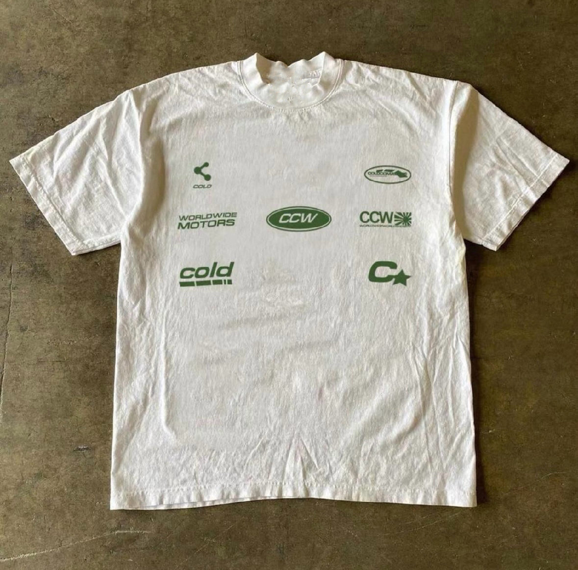White world motors heavyweight tee