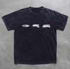Washed NYC running standard  tee
