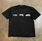 Black NYC running standard tee