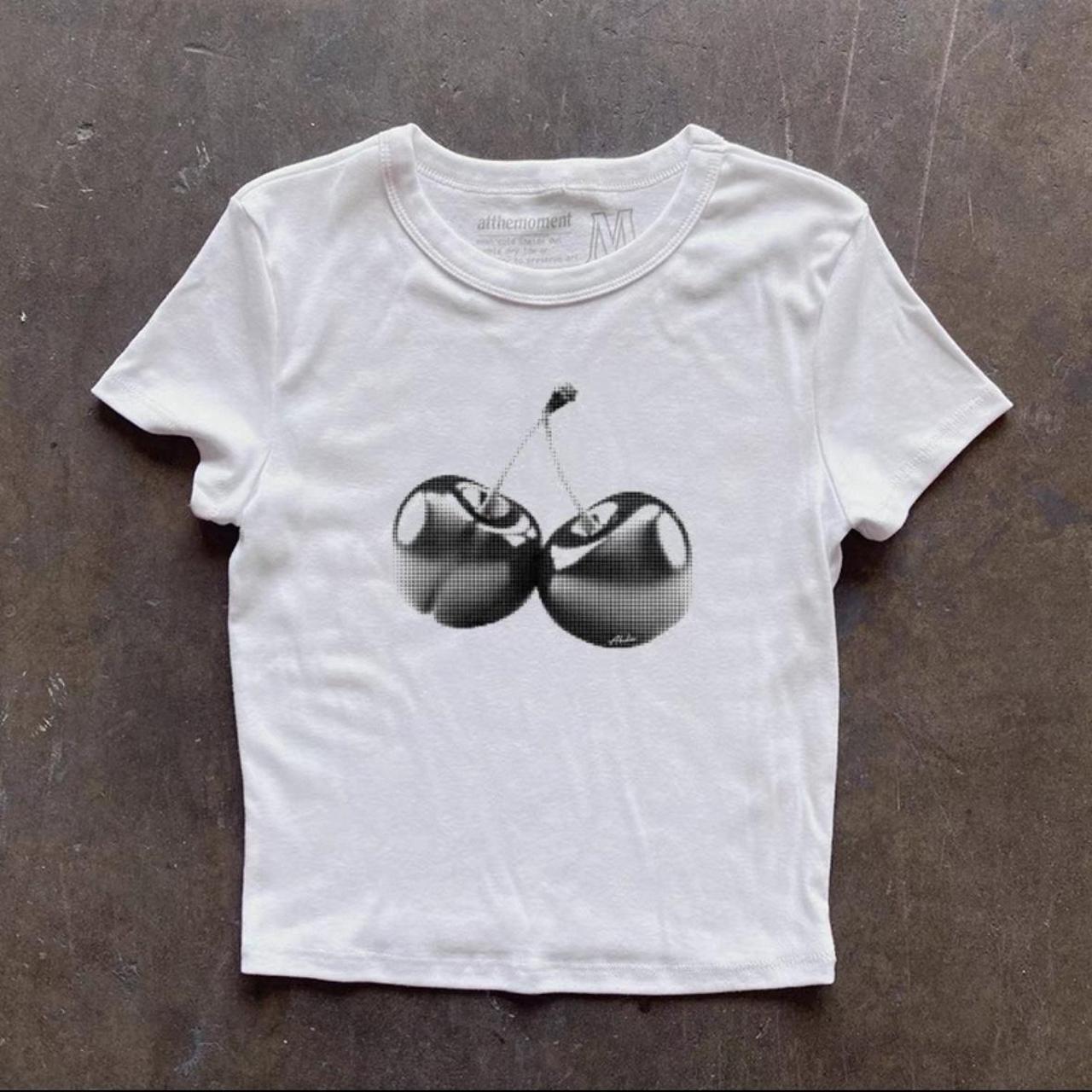 Cherries Crop Top