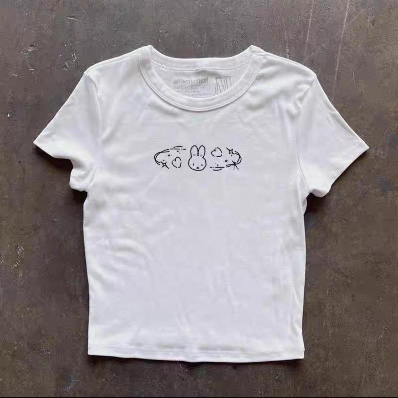 Heart bunny crop top