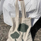 Water lily tote bag