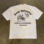 Keep Spinning standard tee