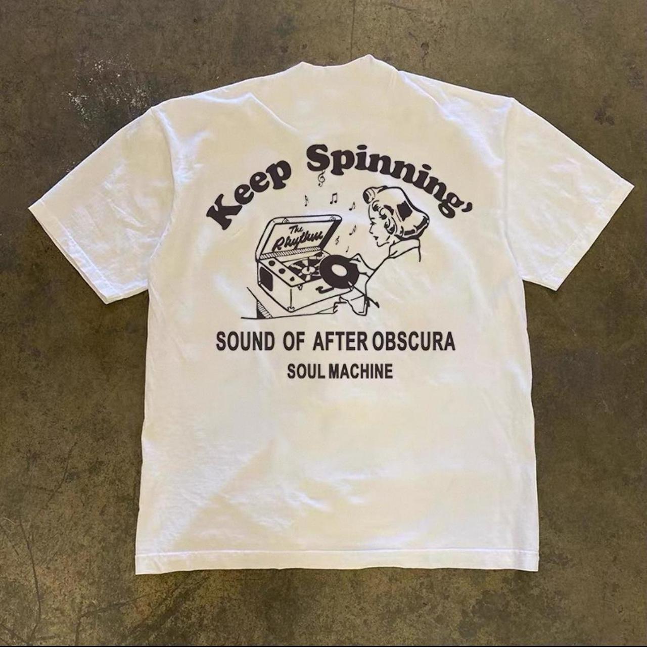 Keep Spinning standard tee
