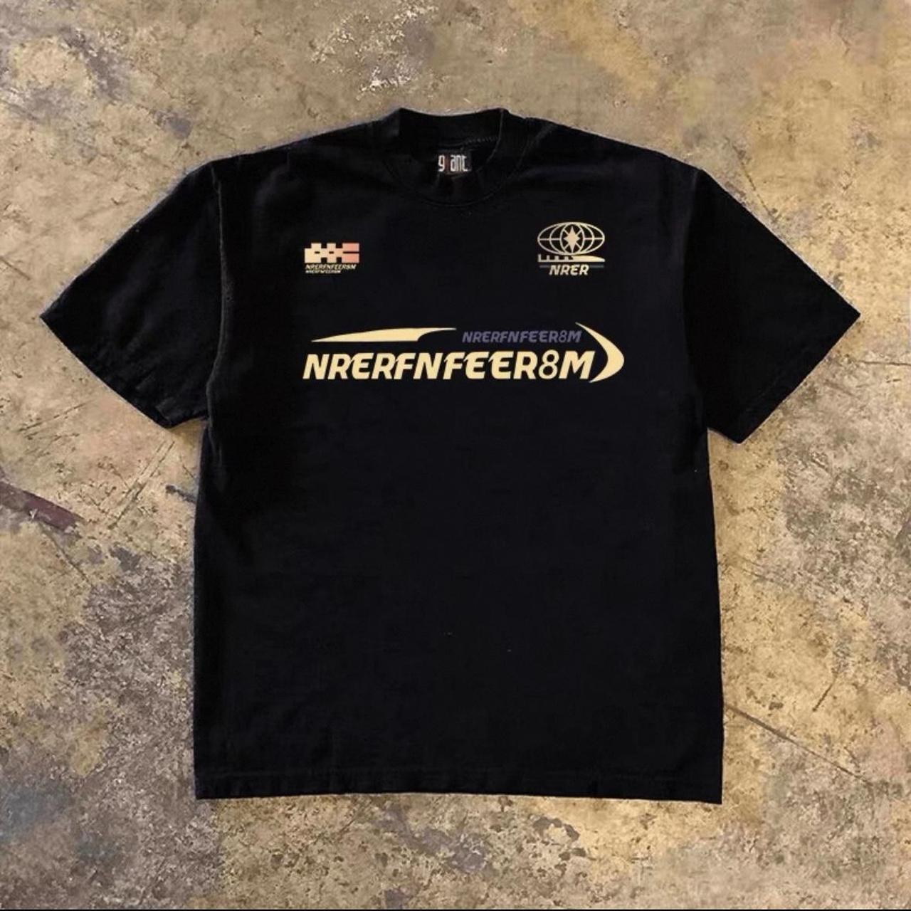 Black runners heavyweight tee