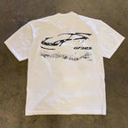 White GT3RS heavyweight tee