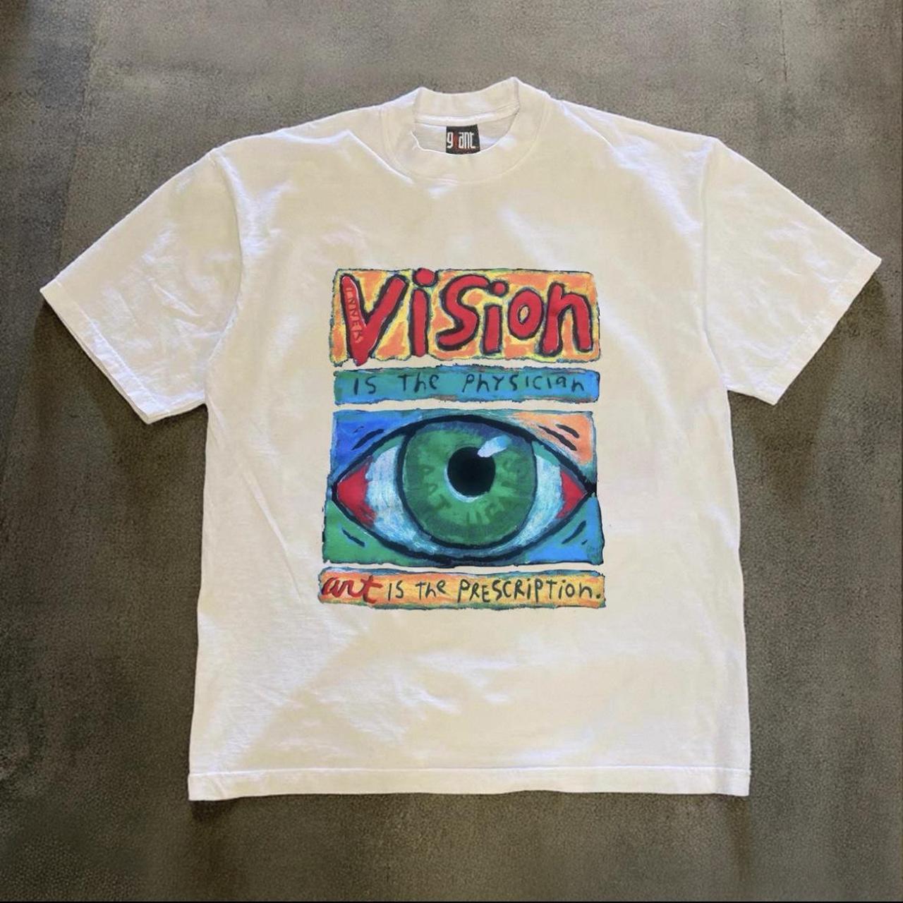 White vision standard tee