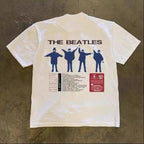 White Beatles heavyweight tee