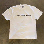 White Beatles heavyweight tee