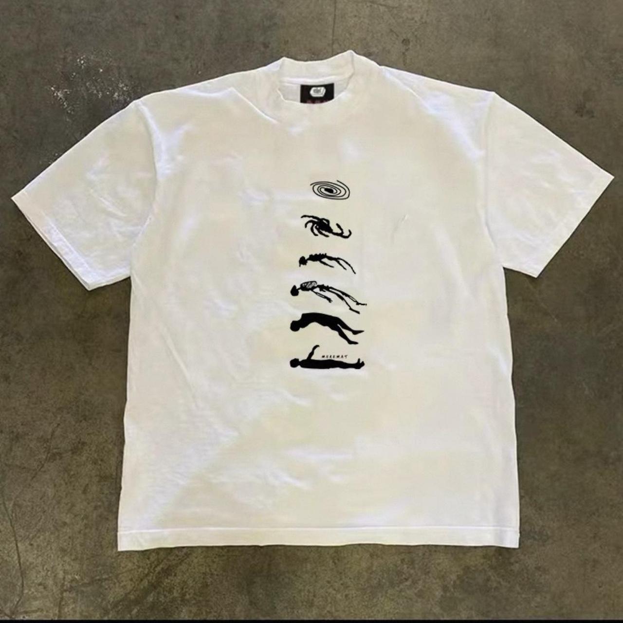 White Galaxy heavyweight tee