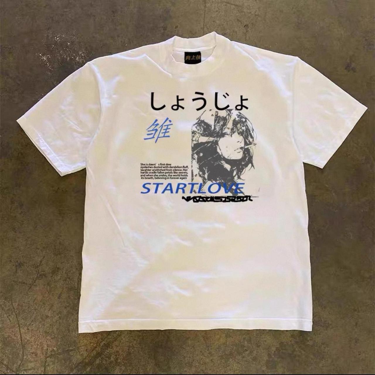 White Startlove standard tee