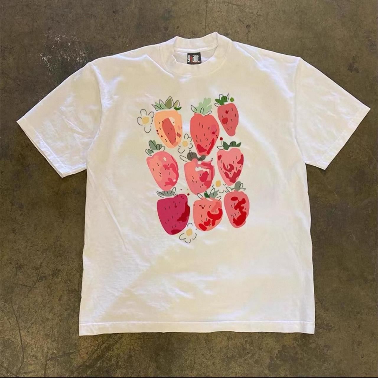 9 strawberry standard tee