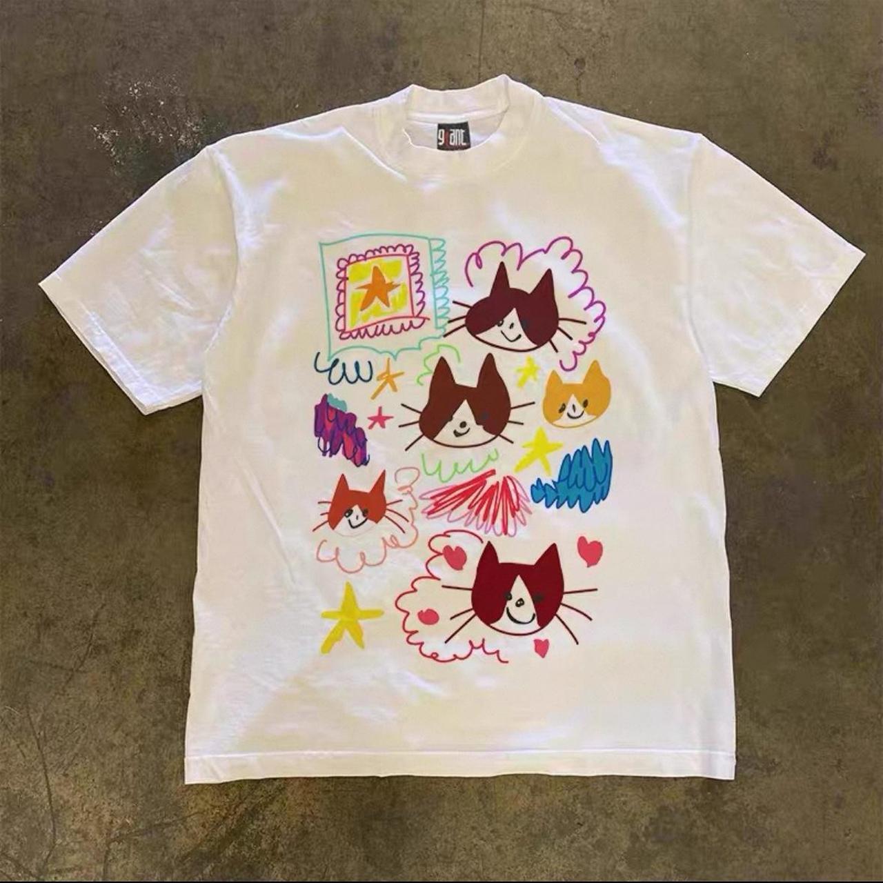 Colourful Cat standard tee