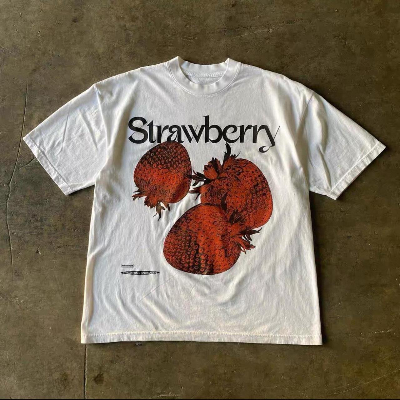 Large strawberry standard tee