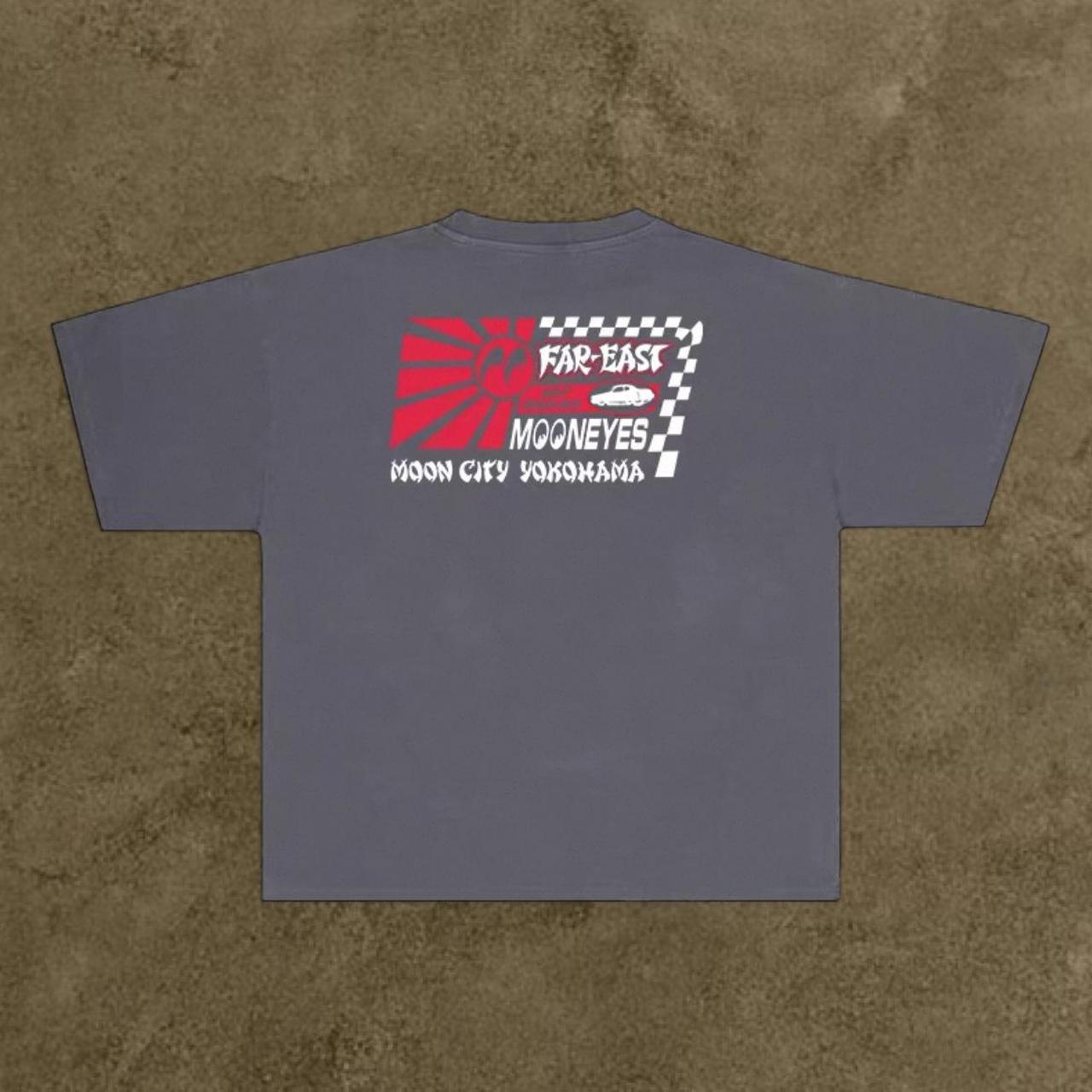 Grey Far east tee