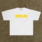 Navy Spam standard tee