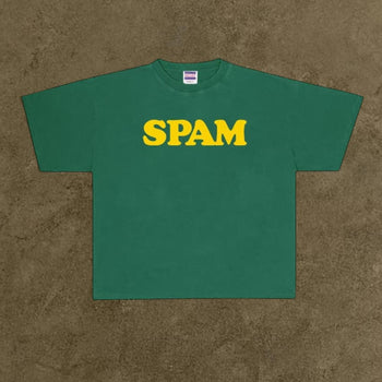 Standard-T-Shirt mit Spam-Motiv aus der Marineblauen Spam-Kollektion