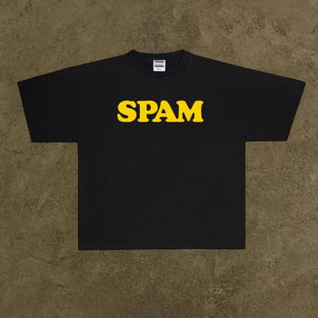 Standard-T-Shirt mit Spam-Motiv aus der Marineblauen Spam-Kollektion