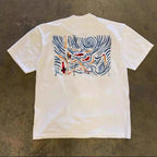Koi Fish Graphic heavyweight tee