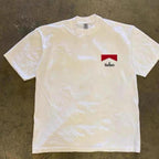 White Marlboro small logo heavyweight tee