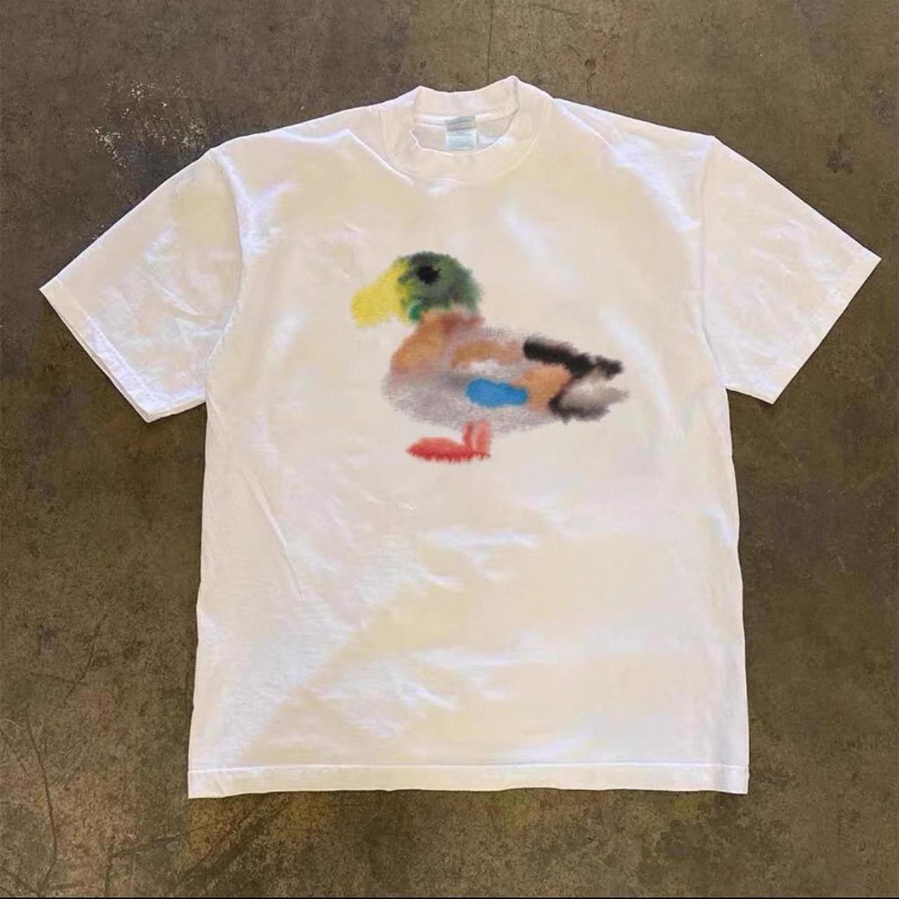 Coloured duck heavyweight tee