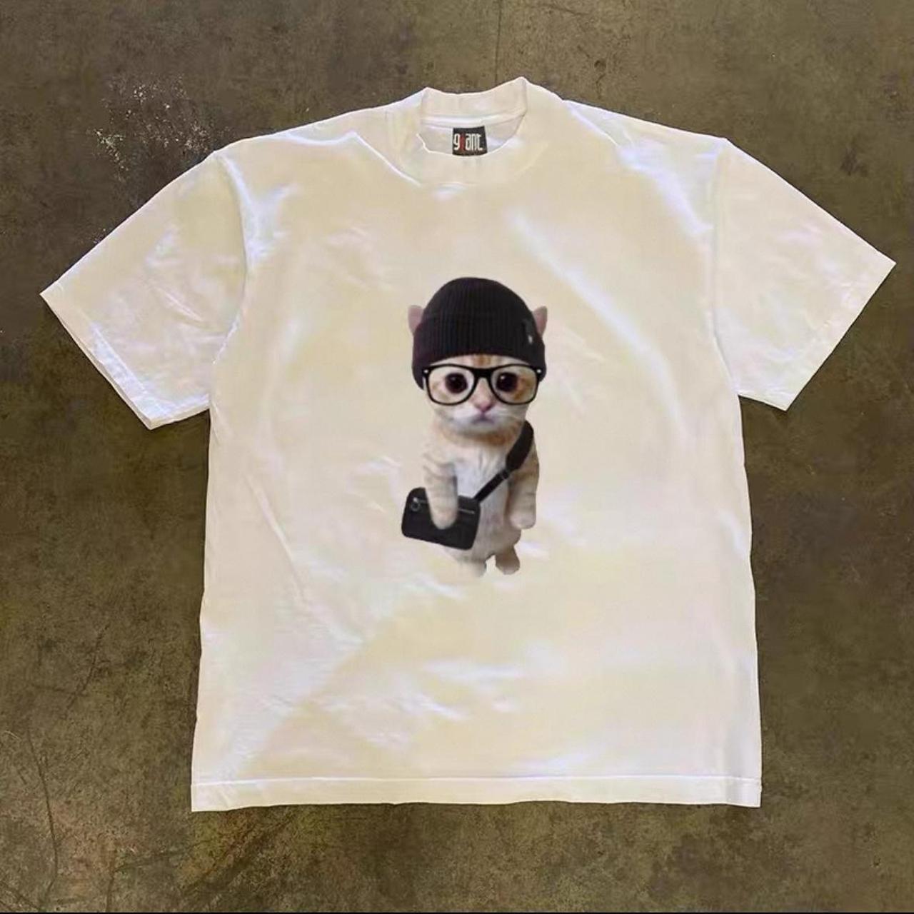 Beanie Cat standard tee