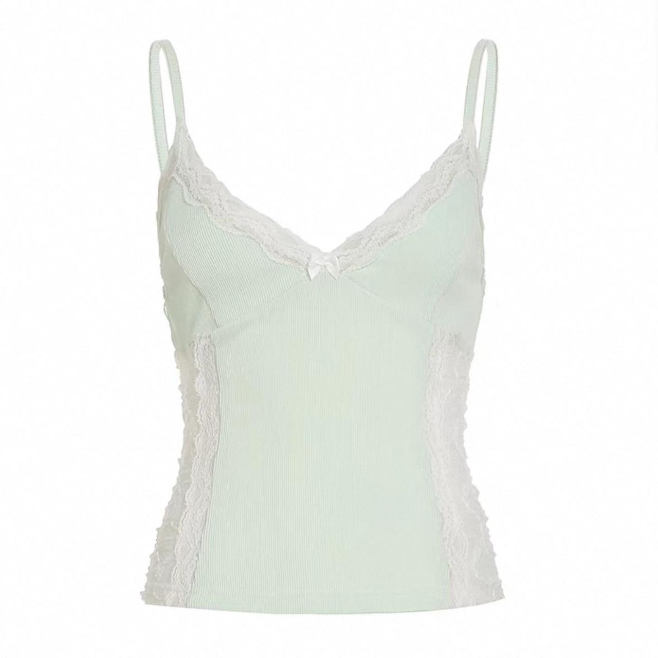 Sage tank top