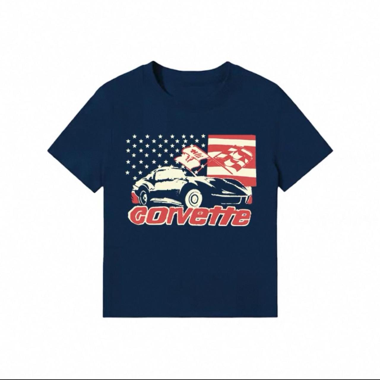 Navy America Tee