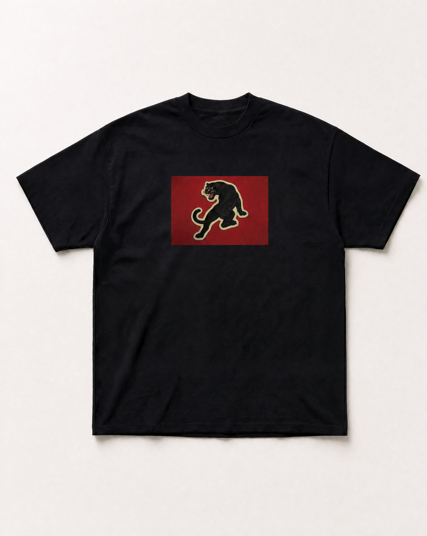 Angry panther heavyweight tee