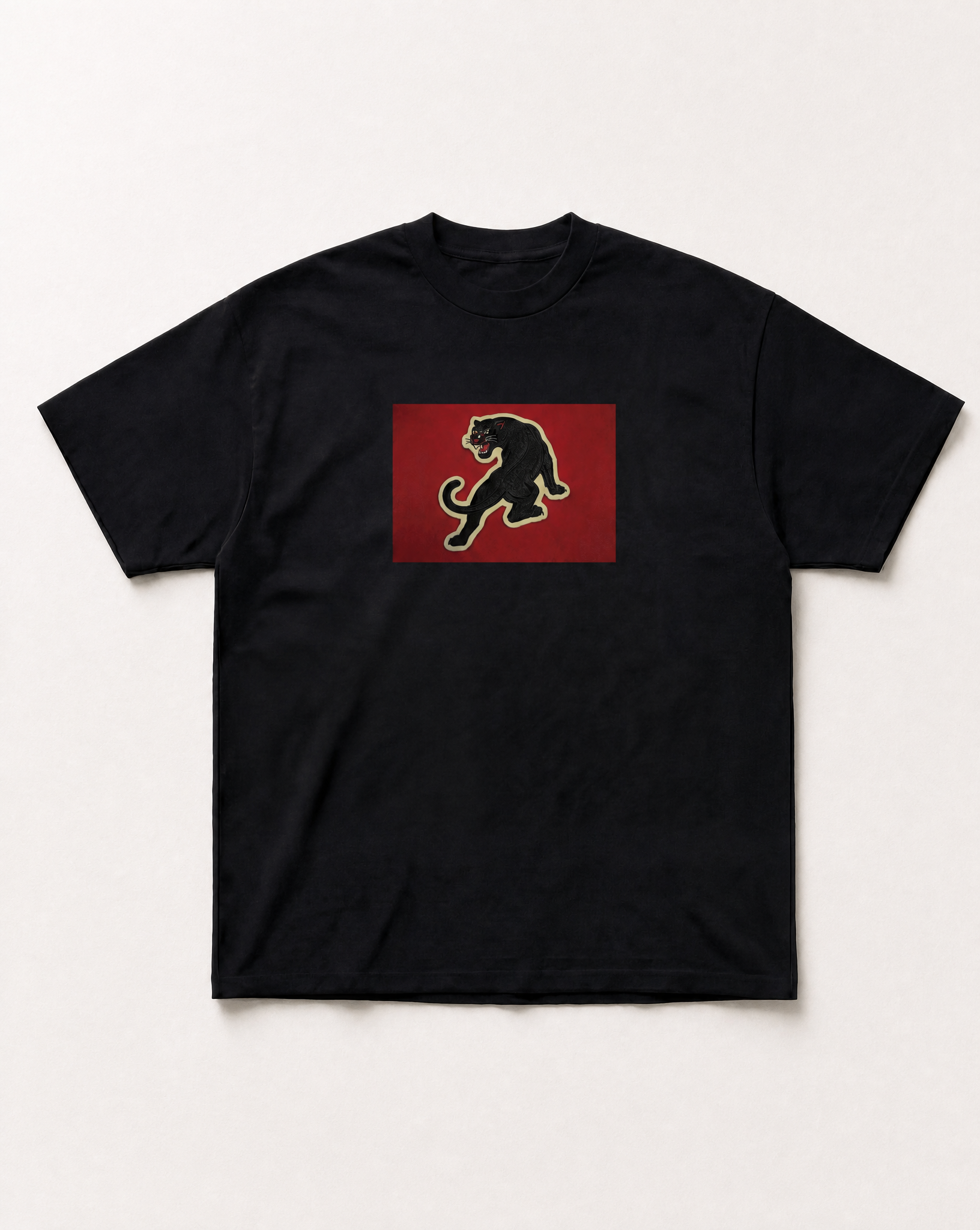 Angry panther heavyweight tee
