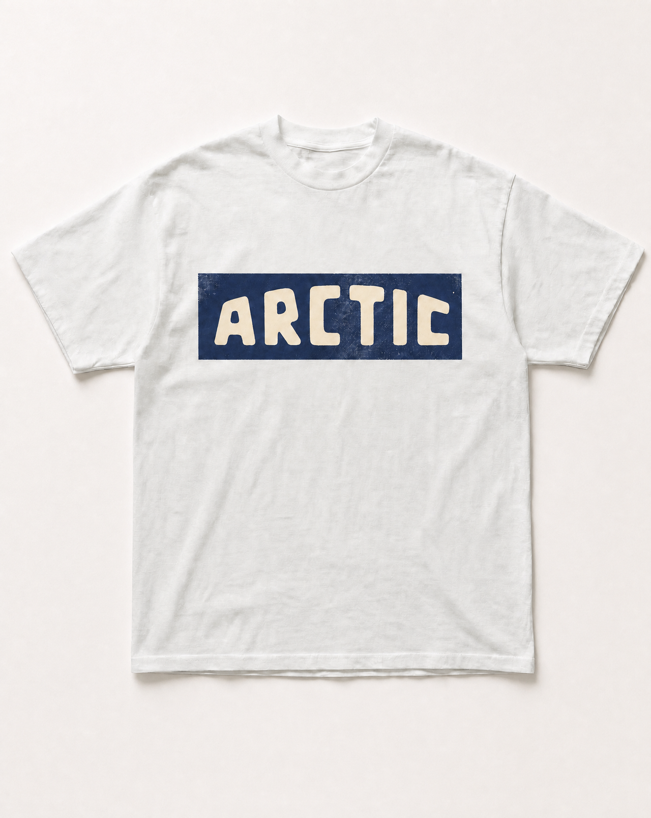 Arctic block heavyweight tee