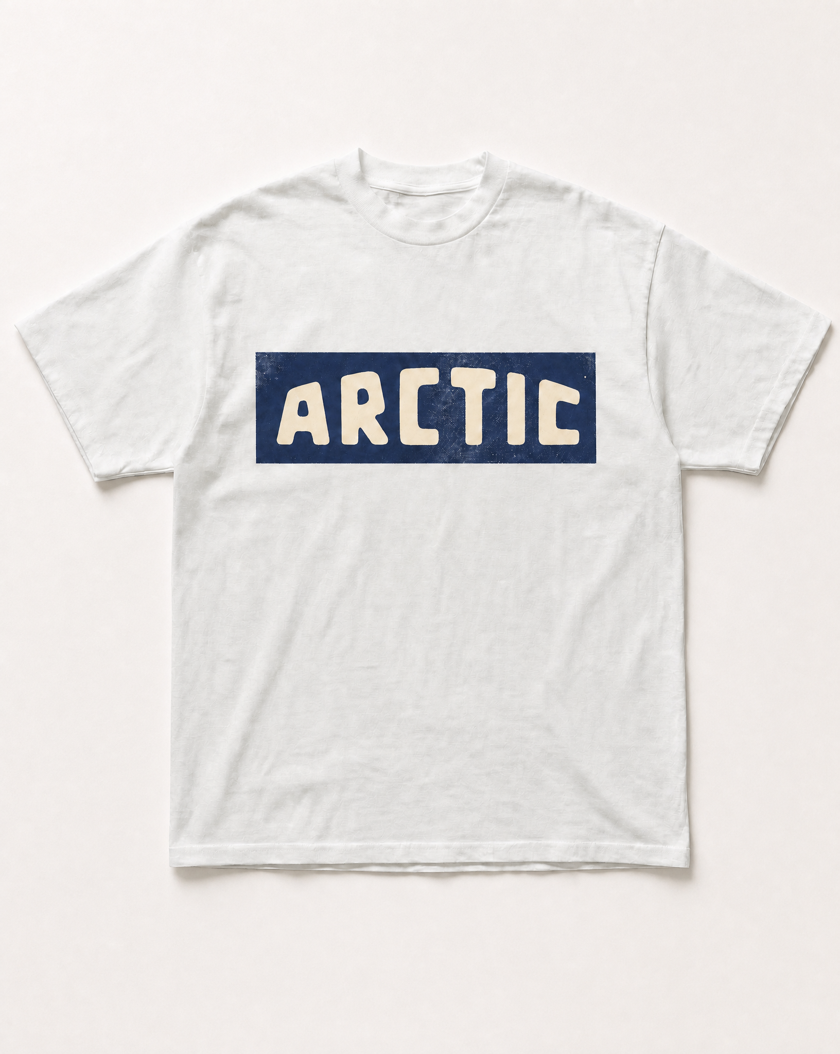 Arctic block heavyweight tee