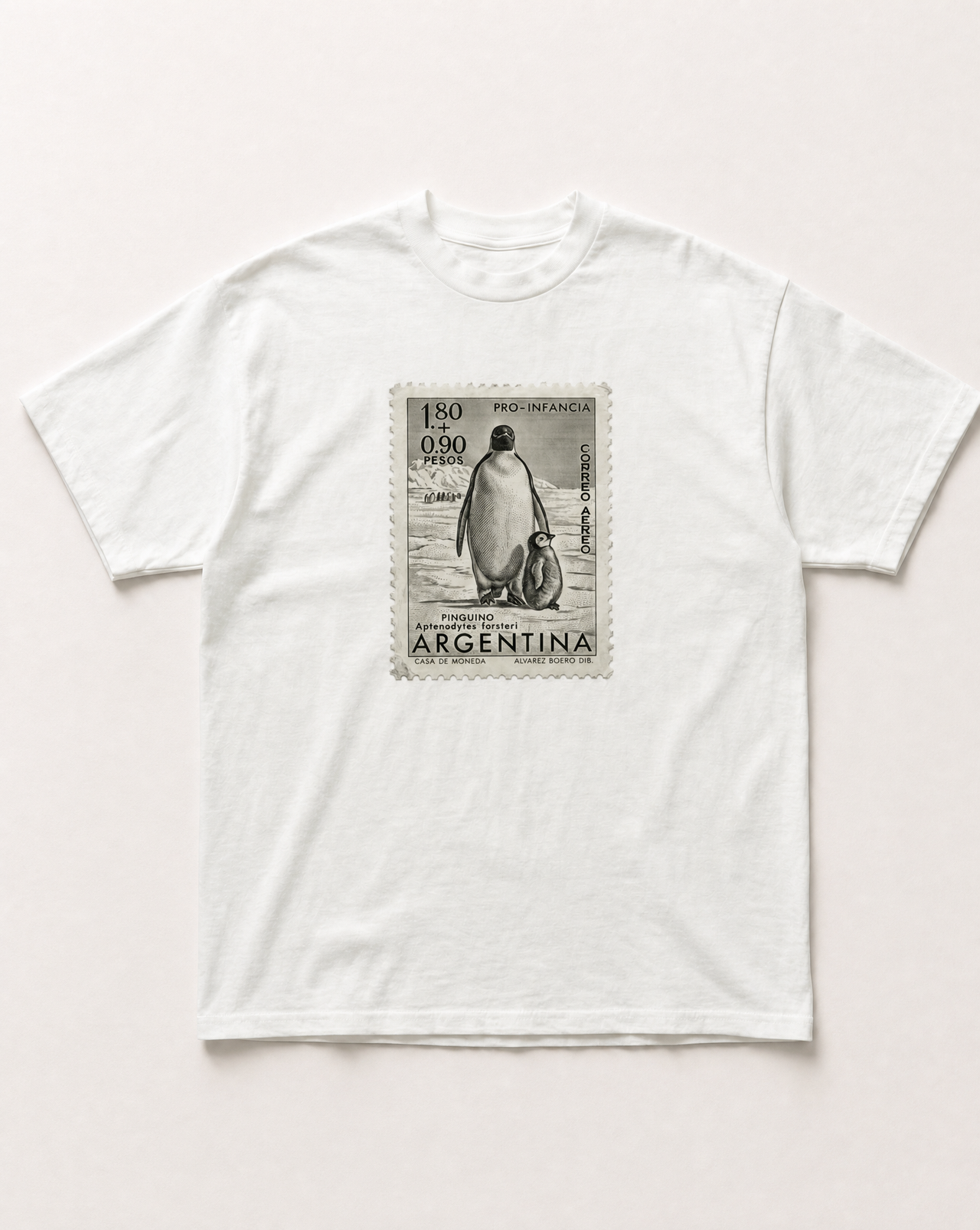 Argentina post Heavyweight tee