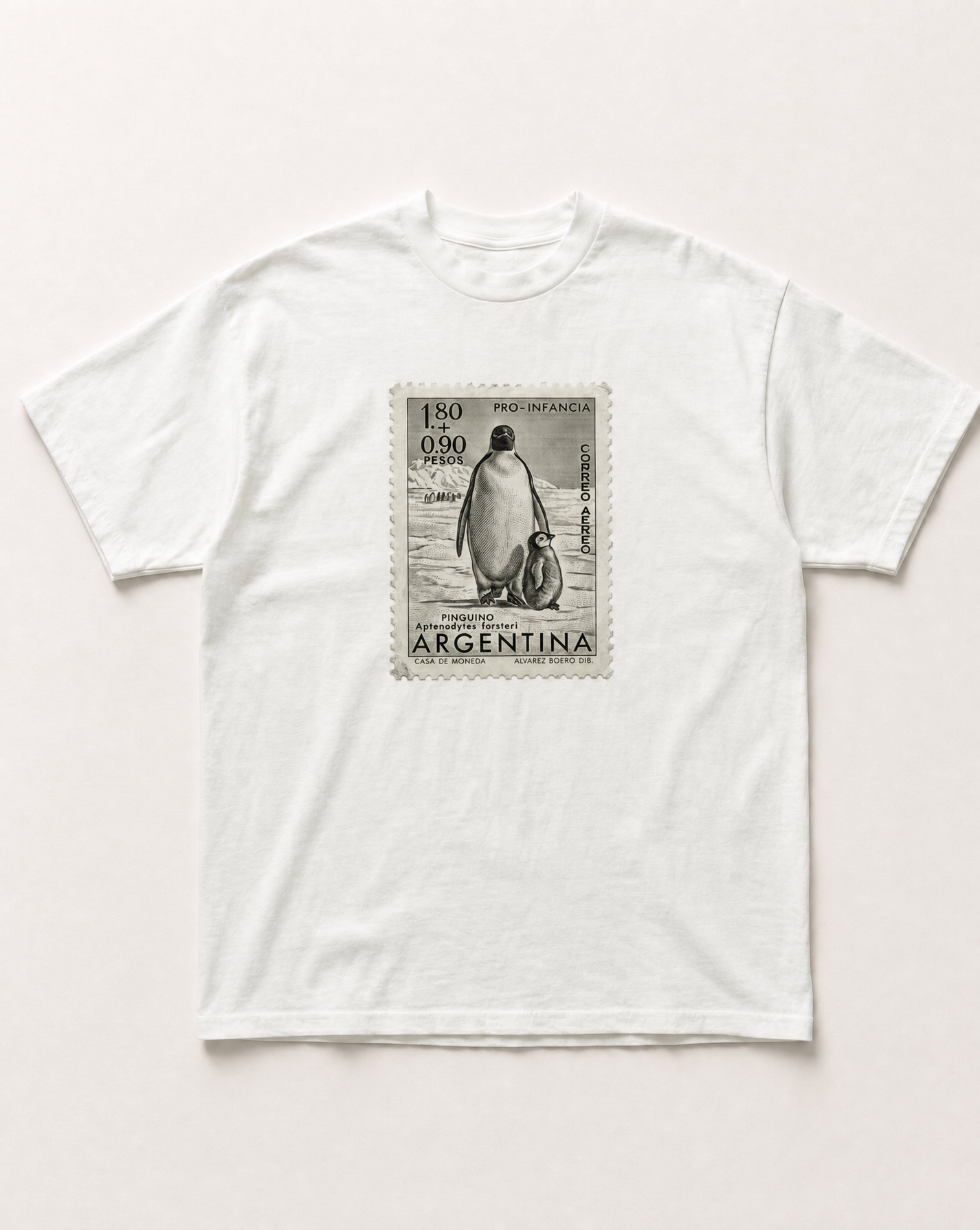 Argentina post Heavyweight tee