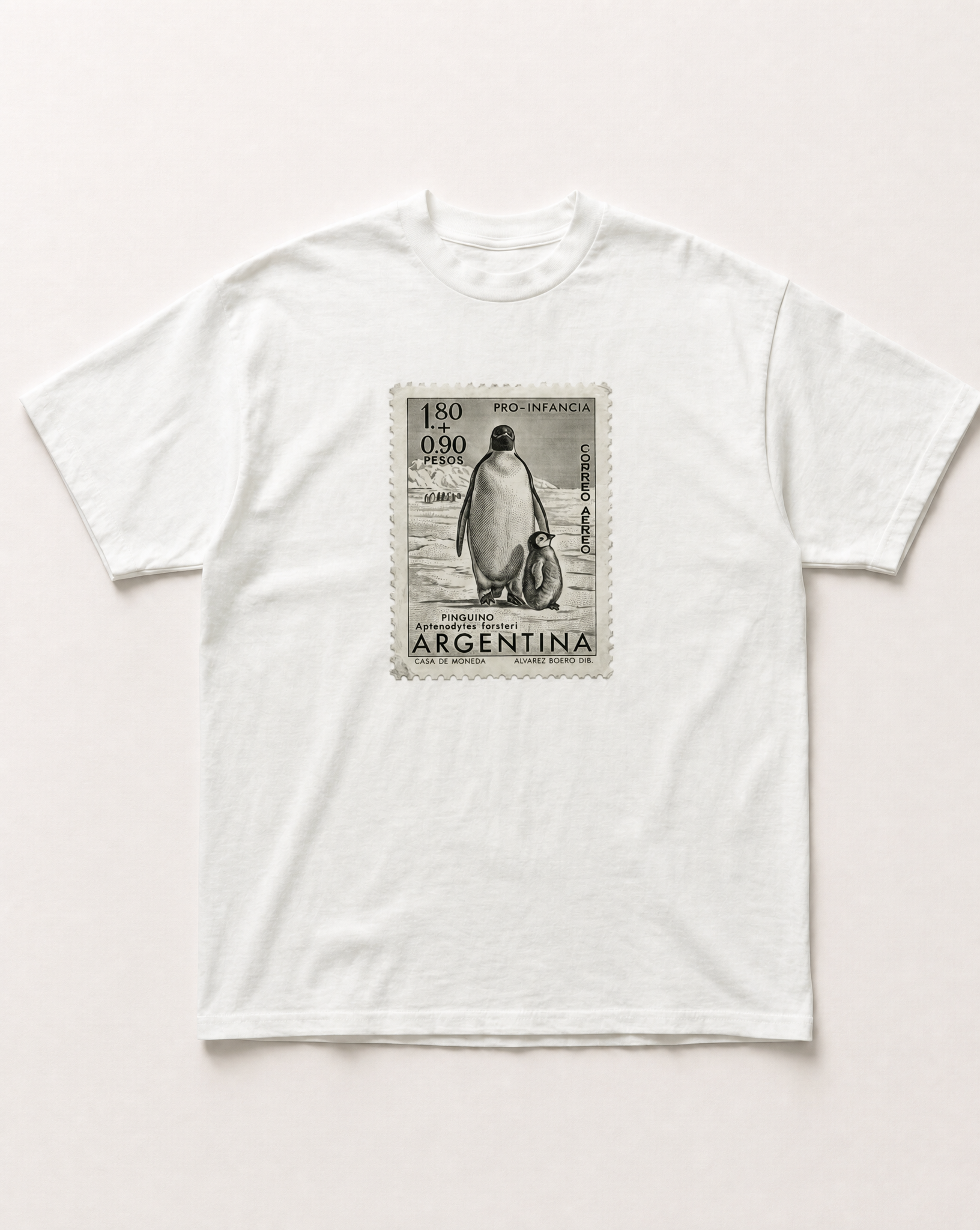 Argentina post Heavyweight tee