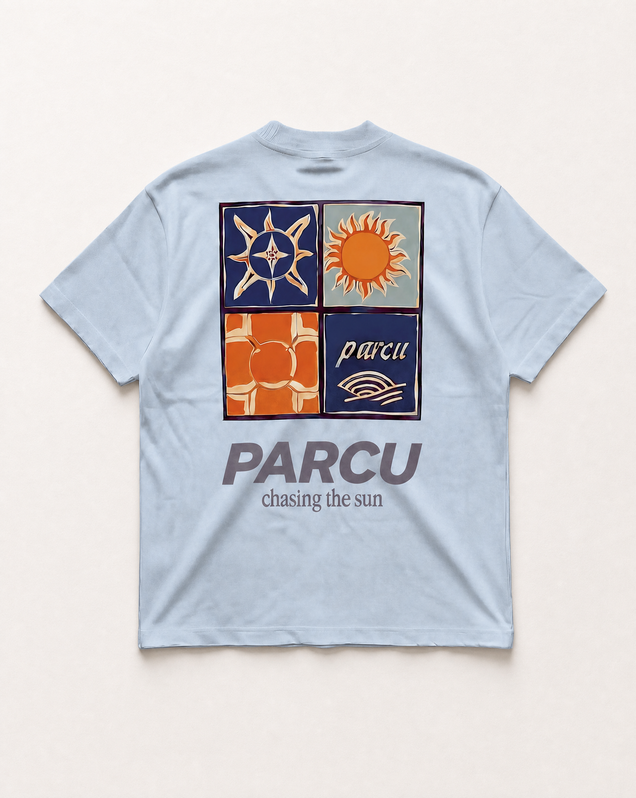 Azure Mediterranean Heavyweight tee