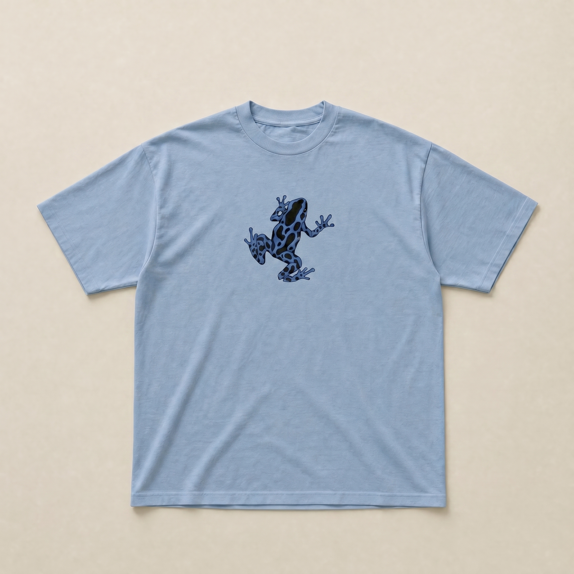 Baby blue Blue frog
