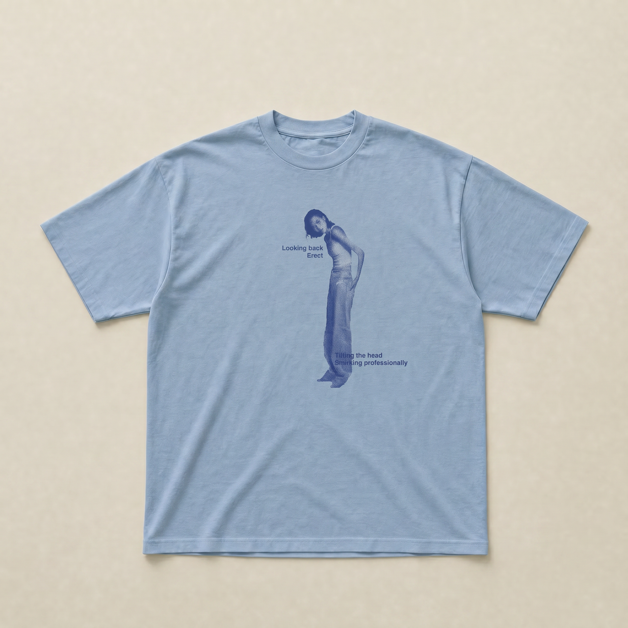 Looking back tee